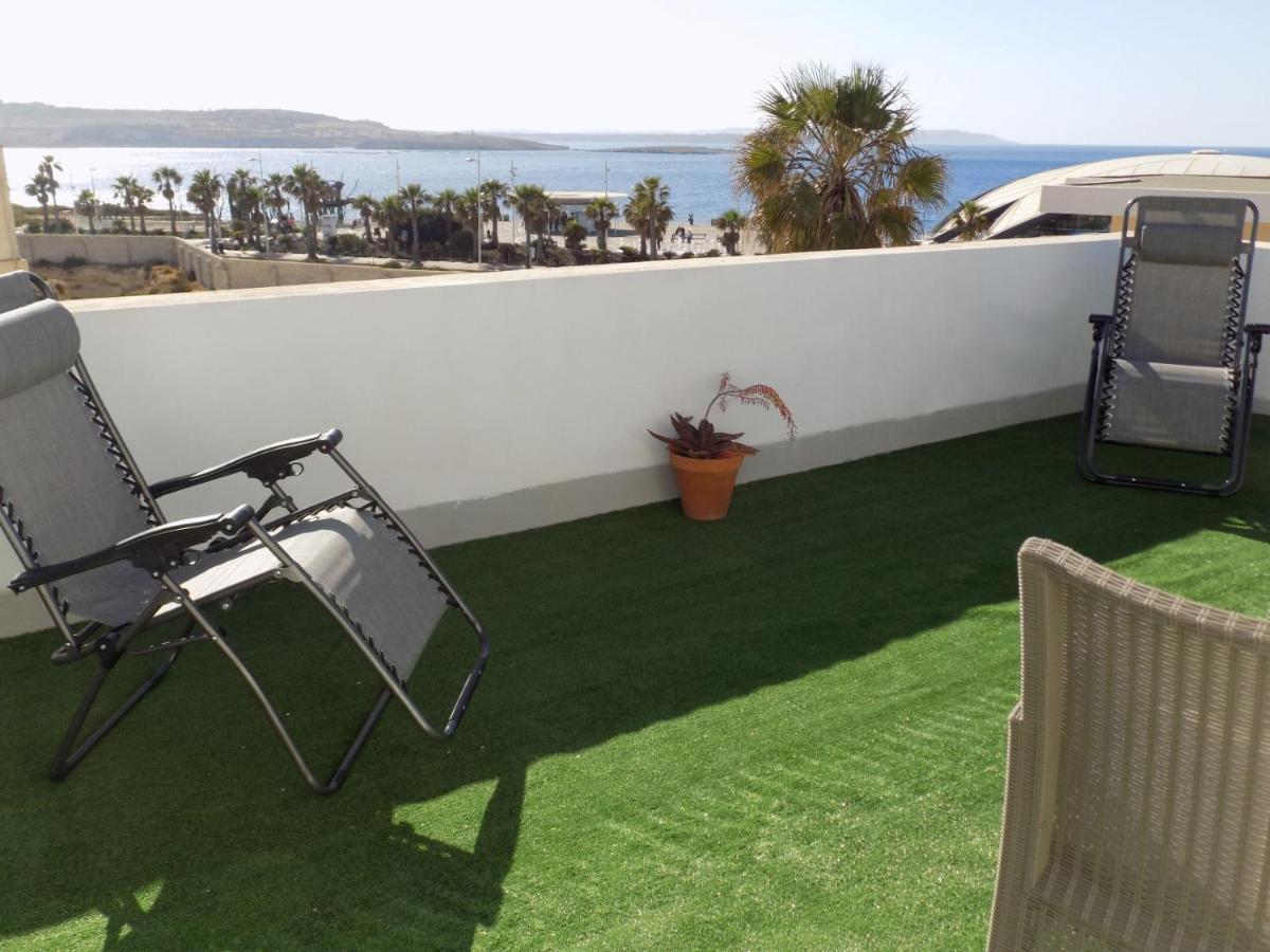 Sunshine Holiday Apartment 8 With Spectacular Seaviews St. Paul's Bay Buitenkant foto